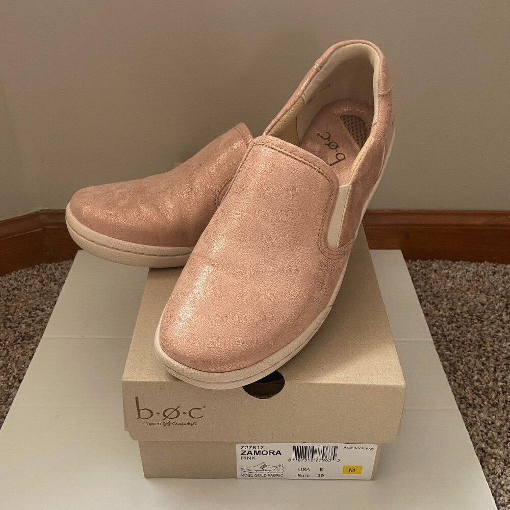 b.o.c. Zamora Pink Slip-on Loafers - Size 8M